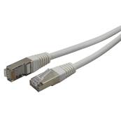 Cable réseau RJ45 Cat6a blanc 3.00m